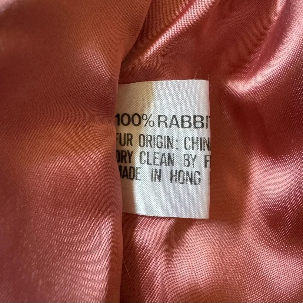 Women’s Rabbit Fur Coat - Picture 12 of 13